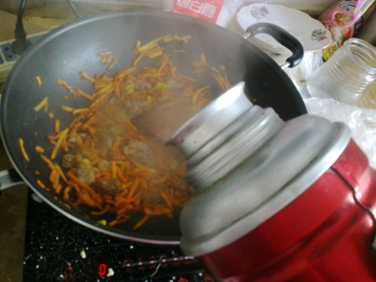 红萝卜羊肉汤步骤7