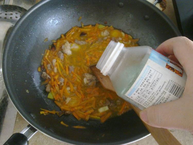 红萝卜羊肉汤步骤8