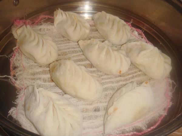 羊肉胡萝卜蒸饺步骤12