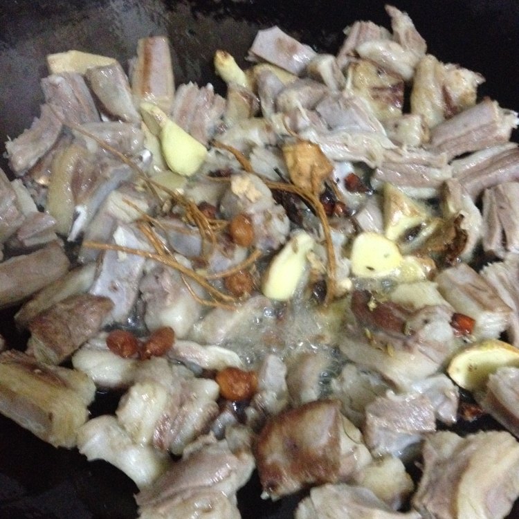 羊肉煲步骤6