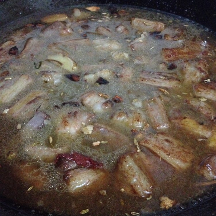 羊肉煲步骤9