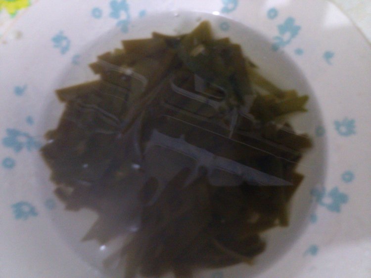 海带丝炒肉步骤3