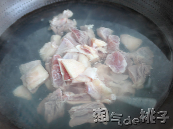 咖喱羊肉焖秋葵步骤4