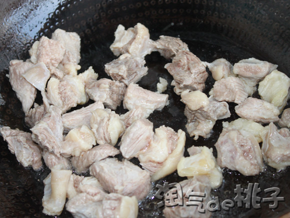 咖喱羊肉焖秋葵步骤5