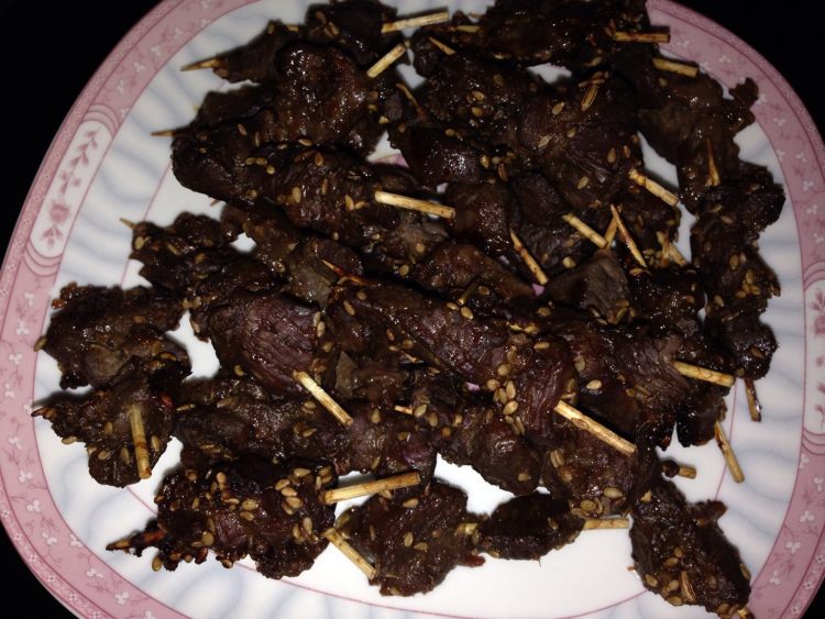 牙签羊肉串步骤8