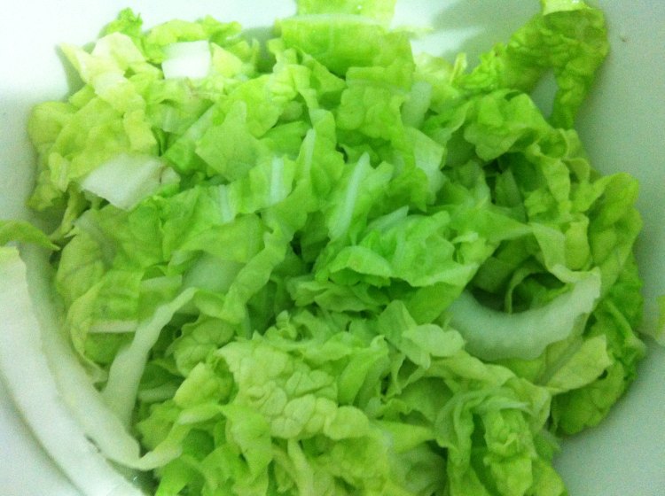 羊肉汆面步骤2