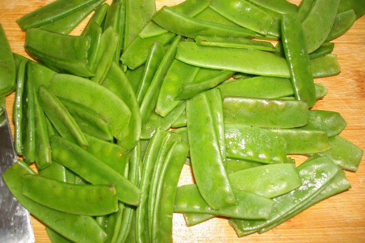 羊肉荷兰豆步骤3