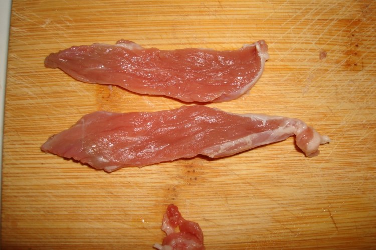 羊肉荷兰豆步骤1