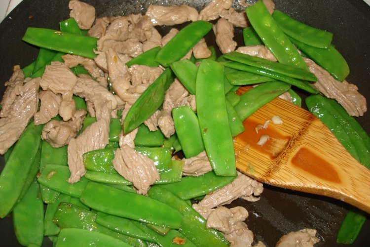 羊肉荷兰豆步骤10