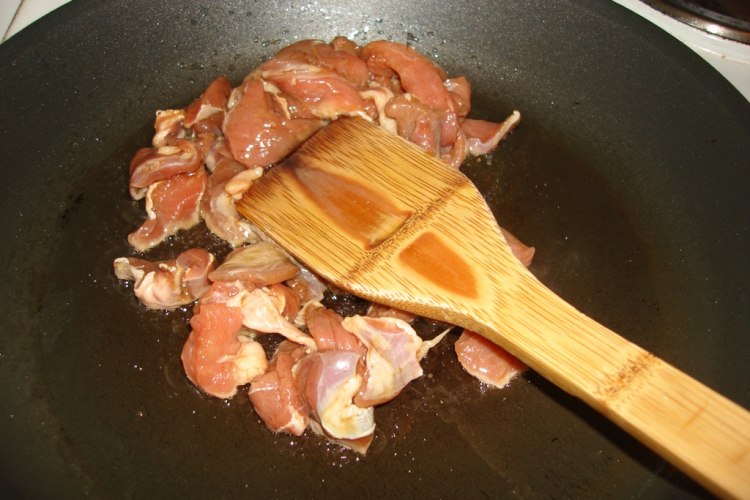 羊肉荷兰豆步骤6
