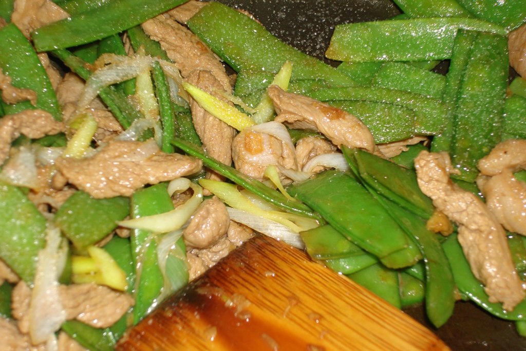 羊肉荷兰豆步骤13