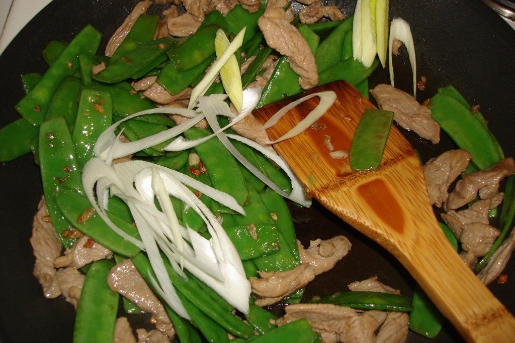 羊肉荷兰豆步骤11