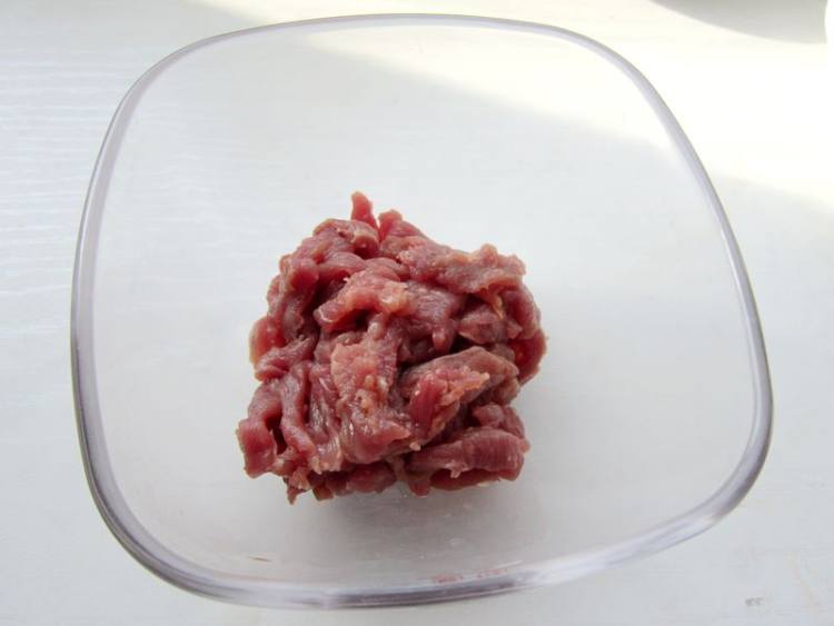 胡萝卜羊肉丝步骤4