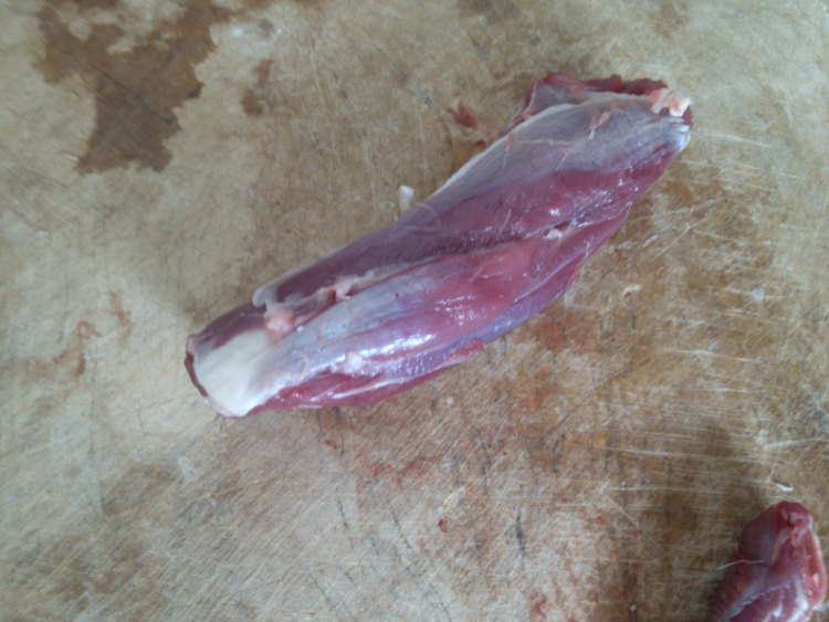 孜然羊肉炒豆芽步骤1