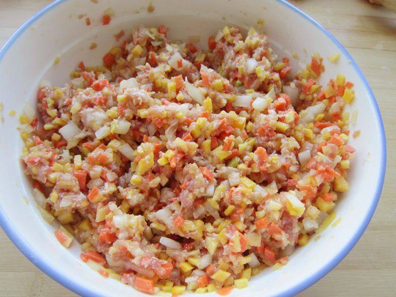 胡萝卜羊肉蒸饺步骤9