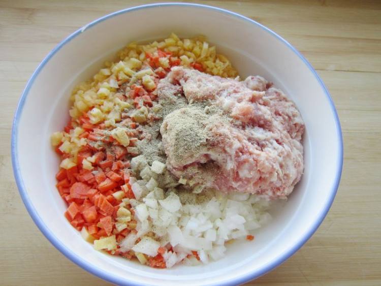 胡萝卜羊肉蒸饺步骤8