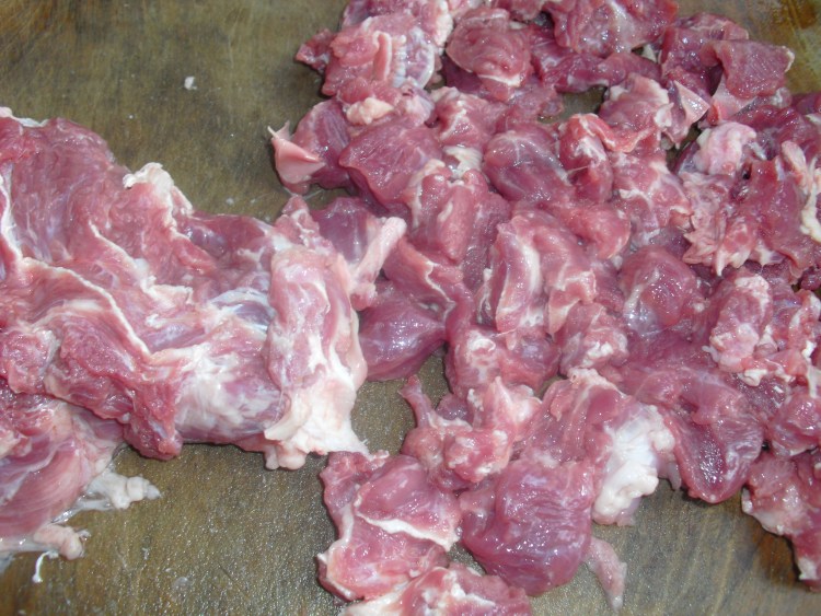 烤羊肉串步骤1
