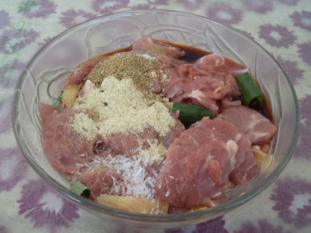 过桥牙签肉步骤3