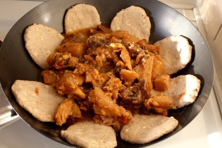地锅羊肉步骤5