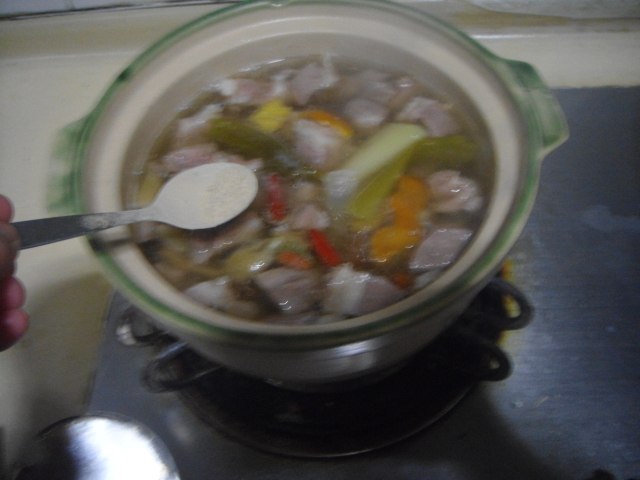 砂锅羊肉炖白萝卜步骤8