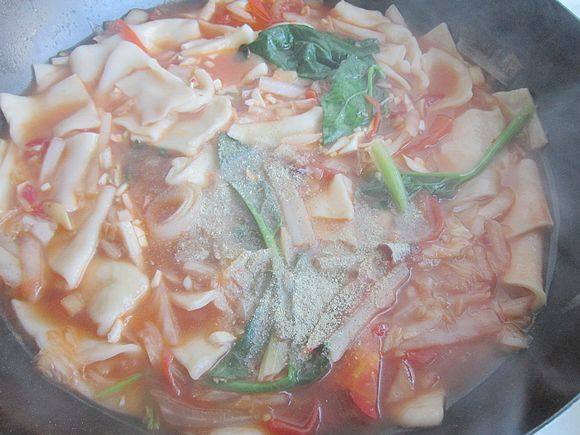 酸菜汤饭步骤16