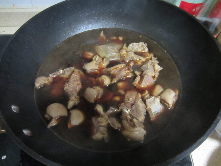海鲜酱羊肉步骤5