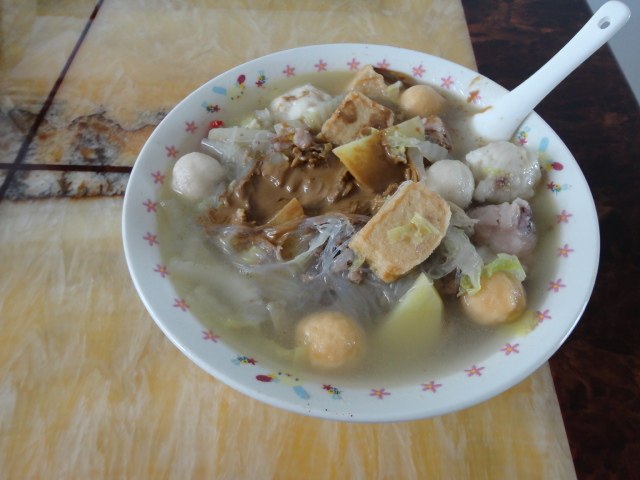 白菜鱼丸汆羊肉步骤6