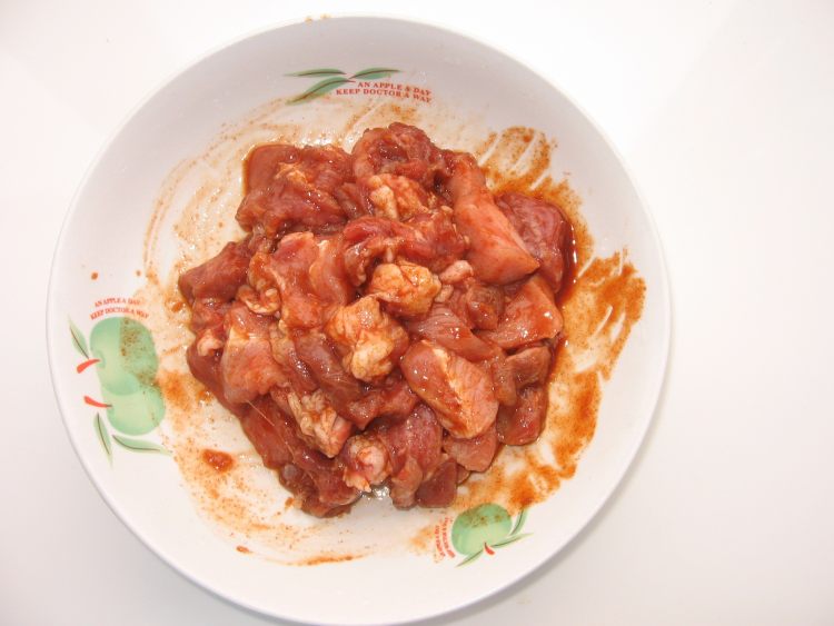 羊肉串微波炉版步骤6