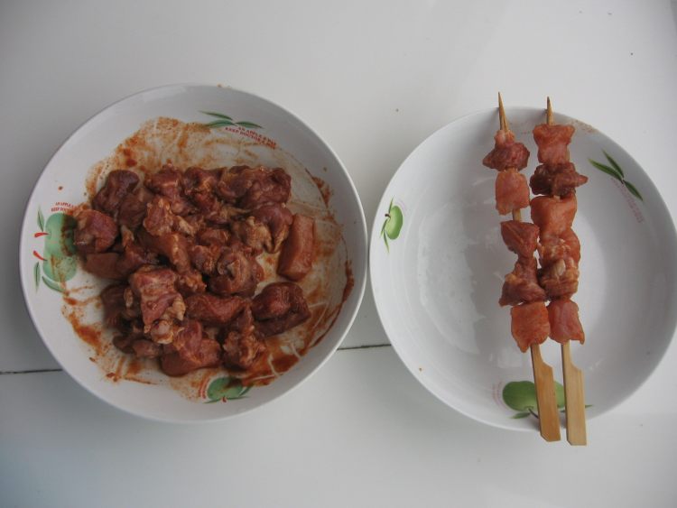 羊肉串微波炉版步骤7