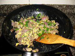 蛋花羊肉步骤9