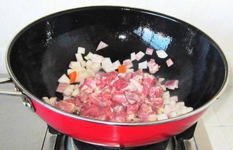 杂粮羊肉手抓饭步骤6