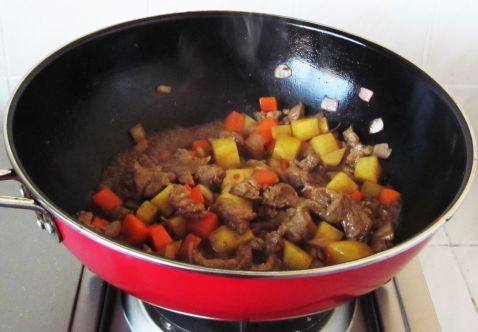 杂粮羊肉手抓饭步骤8