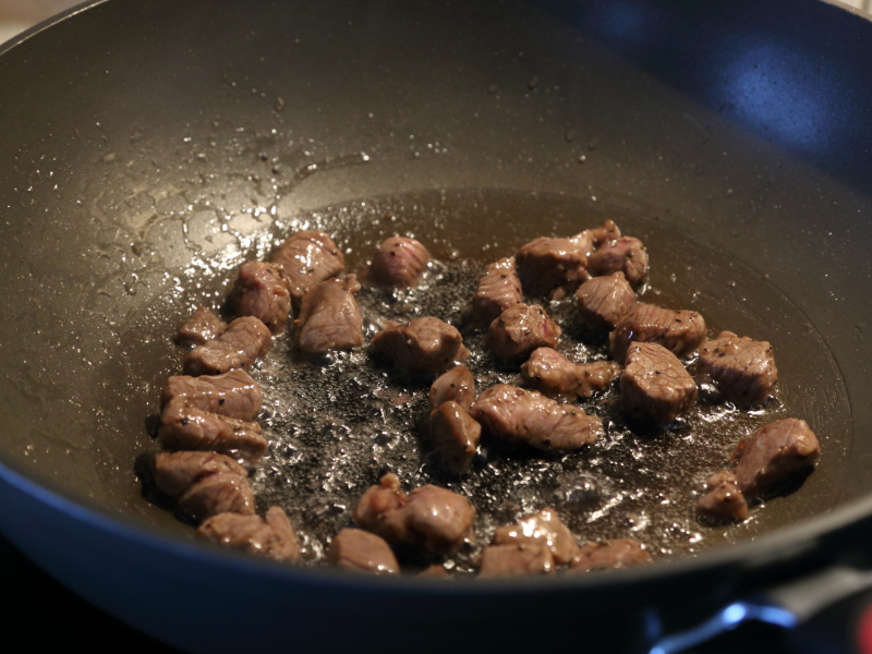 牛肉炒萝卜糕步骤9