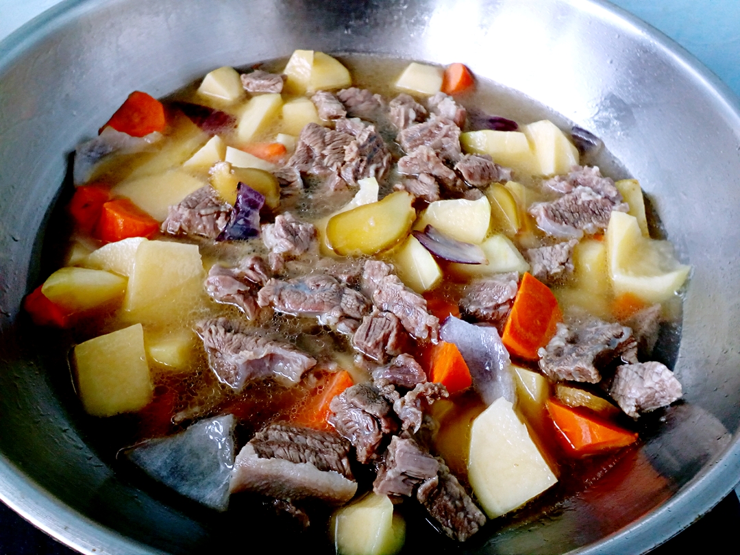 咖喱土豆烧牛肉步骤12