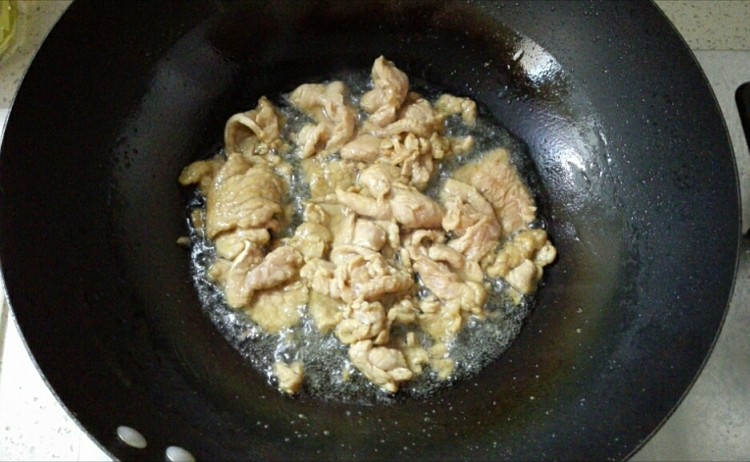 山药炒牛肉步骤3