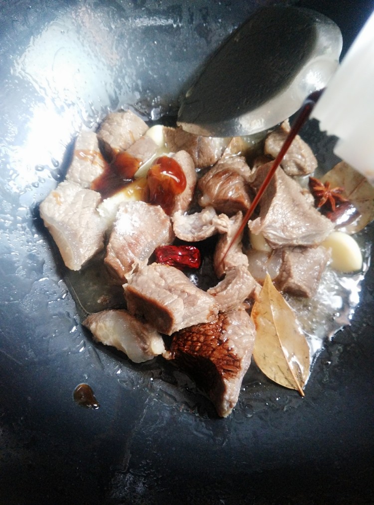 番茄炖牛肉步骤10