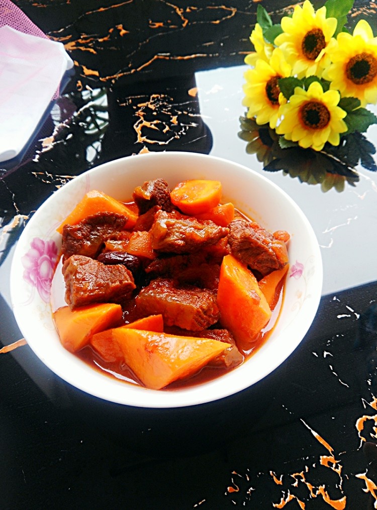 番茄炖牛肉步骤19