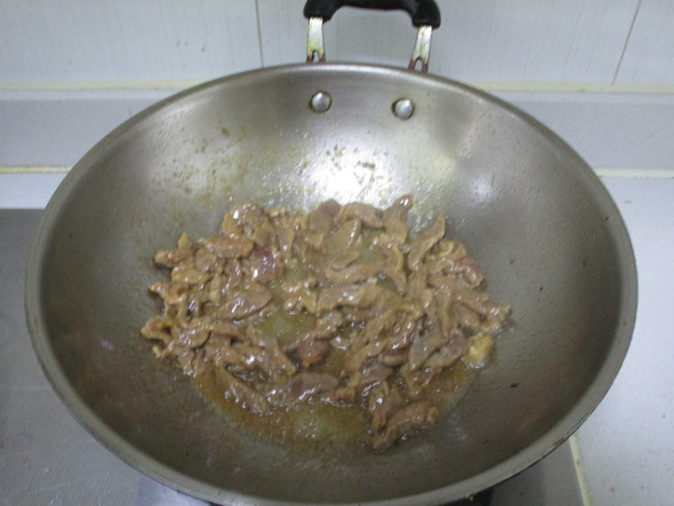 蚝油青椒牛柳步骤4