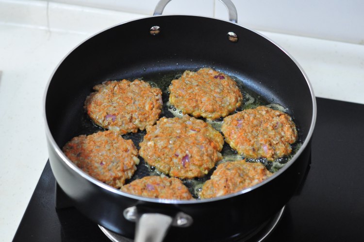 蔬菜牛肉饼步骤12