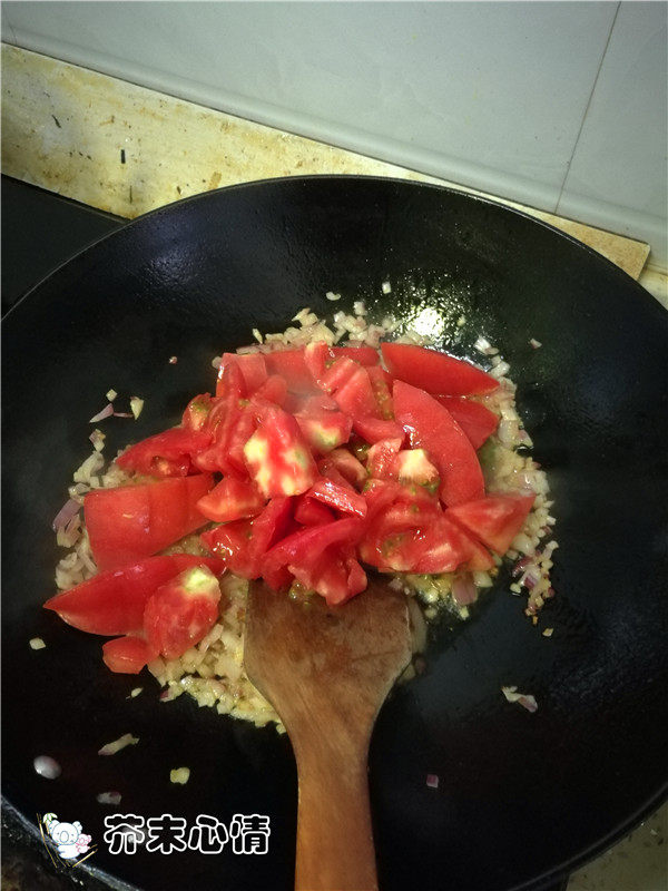 番茄牛肉面步骤5