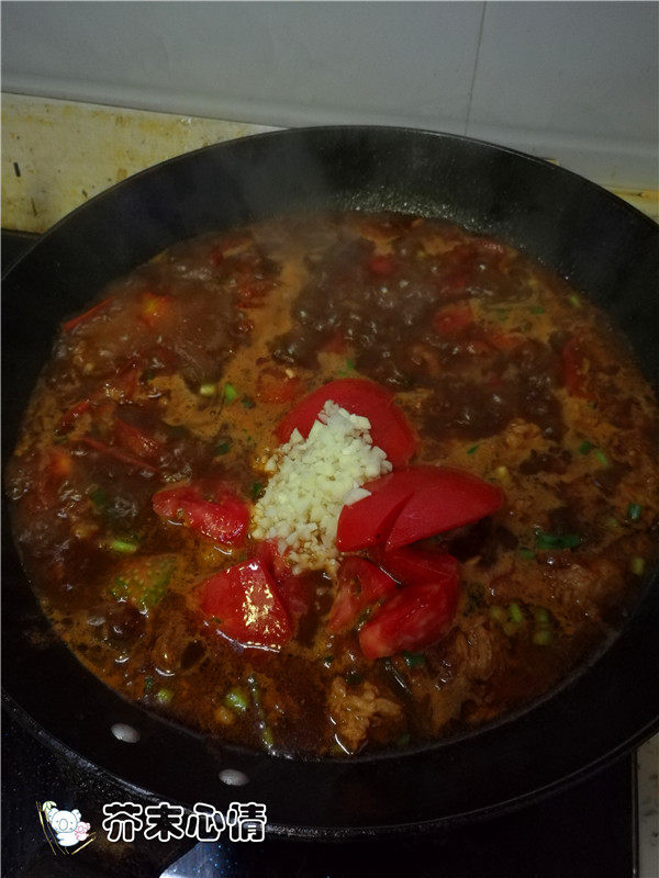番茄牛肉面步骤9
