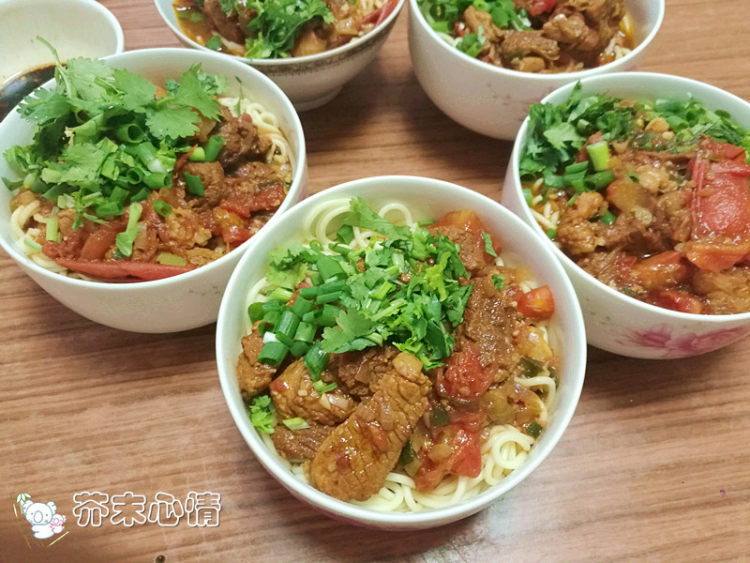 番茄牛肉面步骤12