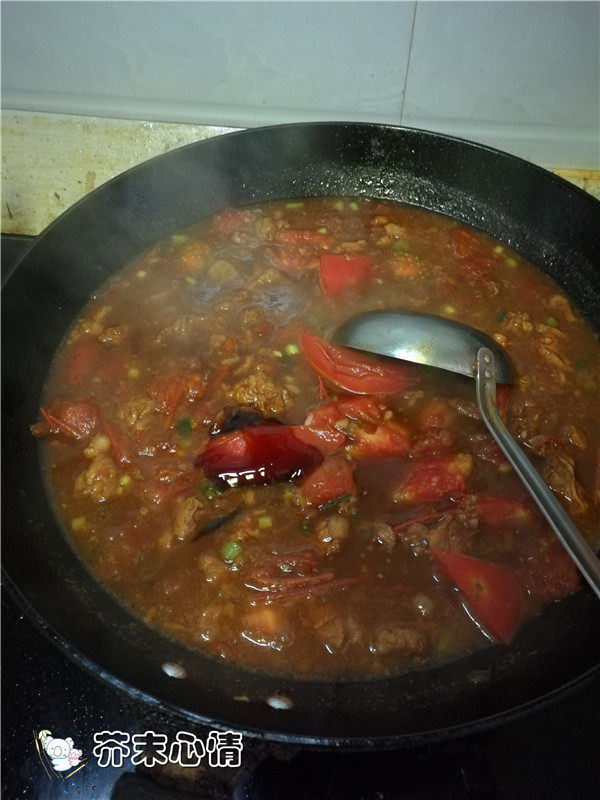 番茄牛肉面步骤11