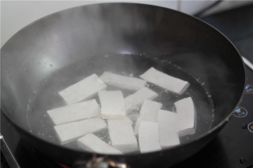 豆腐水煮牛肉片步骤3