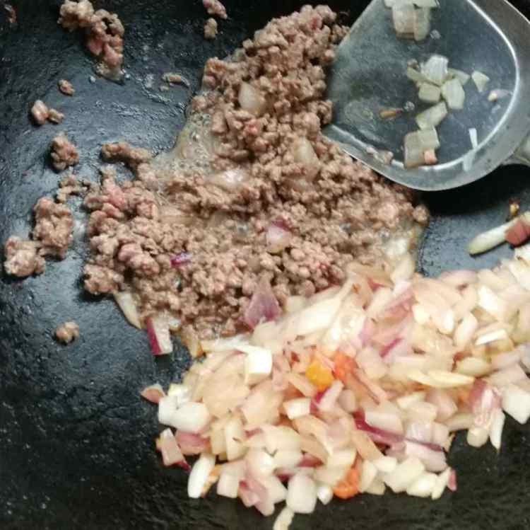 牛肉杂蔬螺旋面#此刻步骤5