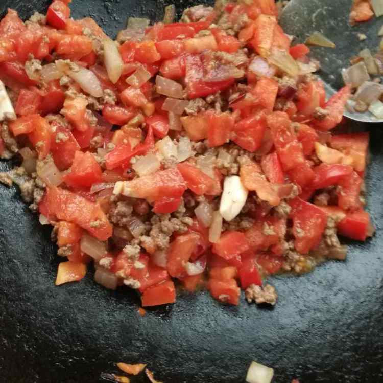 牛肉杂蔬螺旋面#此刻步骤6