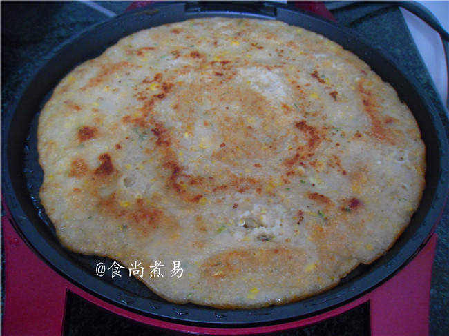玉米牛肉煎饼步骤8