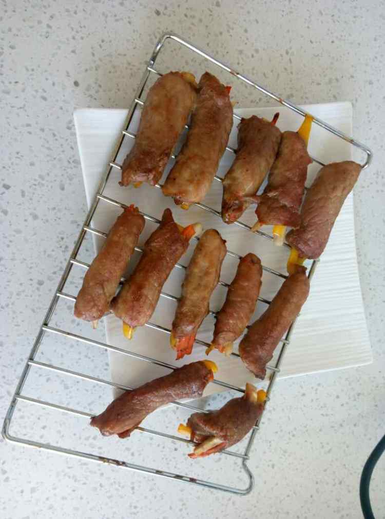 烤牛肉蔬菜卷步骤7