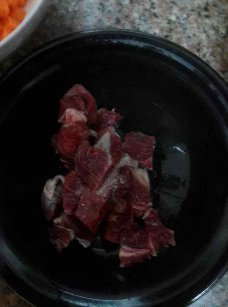 春菜牛肉粥步骤3