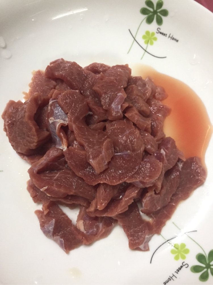 韭黄炒牛肉步骤2